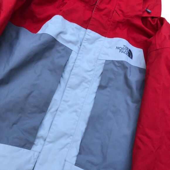 VINTAGE The North Face Dominant Triclimate Jacket XL Red/Gray - Picture 16 of 16